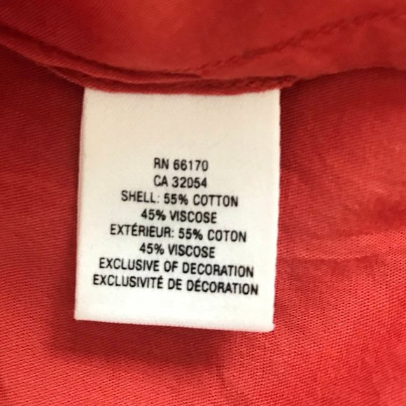 Lightweight cotton Anthropologie blouse - Maeve, sz 6 - Picture 5 of 7